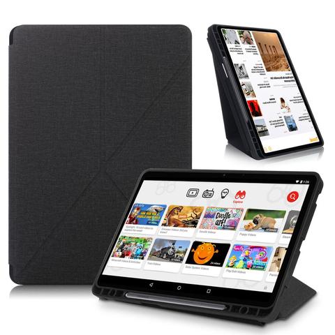 With Pencil Holder Case For Samsung Galaxy Tab S7 Plus Smart Stand Tablet Cover For Galaxy Tab S7 Case ► Photo 1/6