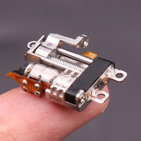 Stroke 10mm Tiny Linear Actuator 5mm Precision Planetary Full Metal Gearbox Gear Stepper Motor 2-phase 4-wire MINI Step Motor ► Photo 1/6