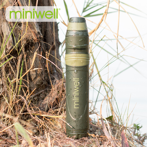 Miniwell L600 survival portable water filter equipment taken on outdoor trip ► Photo 1/4