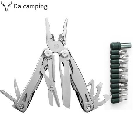 Multifunctional Multi Tools EDC Kit Hardness HRC56 Multitool Outdoors Camping Tactical Survival Folding Army Swiss Knife Pliers ► Photo 1/6