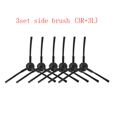 3R + 3L Side Brush For iLife A4 A6 A4S V3S V3L V3S Pro V5 V50 V5S V5S Pro X5 T4 X430 X432 X620 X623 Cleaning Brush Replacement ► Photo 1/6