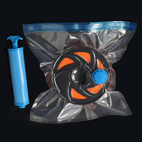 Filament Storage Safekeeping Size 40*50mm Humidity Resistant Vacuum Sealing Bag With Pump for 3D Printer PLA/PETG/ABS Consumable ► Photo 1/4