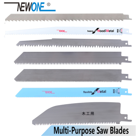 NEWONE Stainless steel/BIM Reciprocating Saw Blade Hand saw Saber Saw Blades for Cutting Wood/Meat/frozen-Meat/Bone/Metal ► Photo 1/6