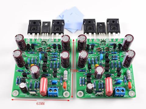 SENGTERBELLE L7 Class AB MOSFET High Speed MINI FET Amplifier Assembly Board 2 Channels Hi-Fi Stereo Audio Power Amplifier ► Photo 1/5