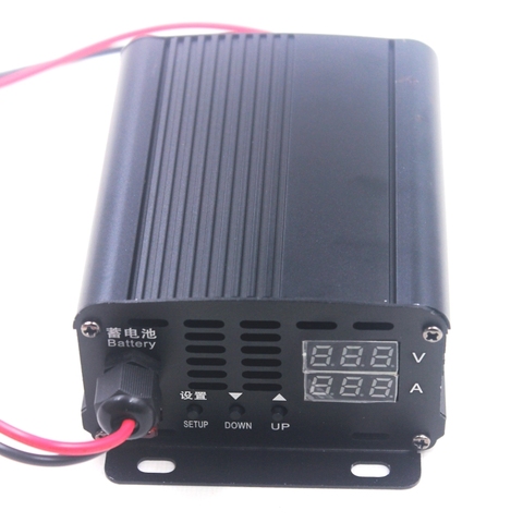 10A MPPT Solar charge Controller Boost Voltage Regulator Charger 48v 60v 72v Car storage battery Charging Current Meter ► Photo 1/1