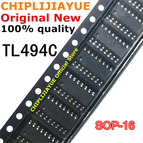 10PCS TL494CD SOP-16 TL494CDR TL494C TL494 SOP16 SMD New and Original IC Chipset ► Photo 1/1