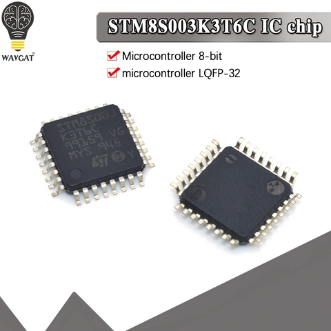 16 MHz STM8S 8-bit MCU STM8S003K3T STM8S003K3T6 STM8S003K3T6C QFP-32 ► Photo 1/6