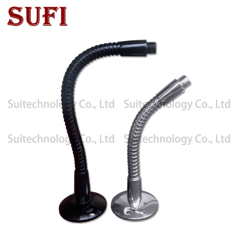 Dia 6/8/10/12mm LED Gooseneck Flexible Holder With Bracket Soft Light Serpentine Tube Universal Hose For DIY Desk Lamp ► Photo 1/6