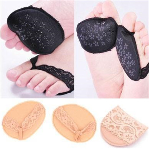 1 Pair Insole Pad Inserts Fore Foot Care Protector Insoles Breathable Anti-slip for High Heel Shoe New Girls Lady Insoles ► Photo 1/6