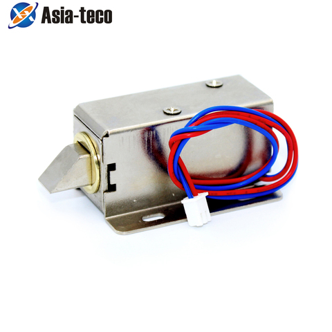 Electronic Door Lock Catch Door Gate 12V 0.4A Release Assembly Solenoid Access Control lock 1 order ► Photo 1/6