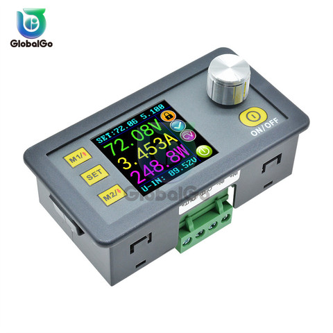 4 in1  Voltmeter Ammeter DP50V5A Constant Voltage Current DC Step-down Power Supply Module Buck Voltage Converter LCD Wattmeter ► Photo 1/6