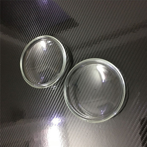 2PCS 9cm Fog Lights Lamps Anti-fog Glass Tempered Glass For Ford Focus MK2/3 Fusion Fiesta Tourneo Transit 2001-2015 ► Photo 1/5