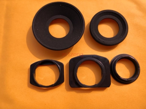 5 in 1 Rubber eyecup Eyepiece Eye Cup Viewfinder Replace EF EB EC EG DK-17 DK-19 DK-20 DK-21 DK-23 DK-24 DK-25 camera ► Photo 1/2