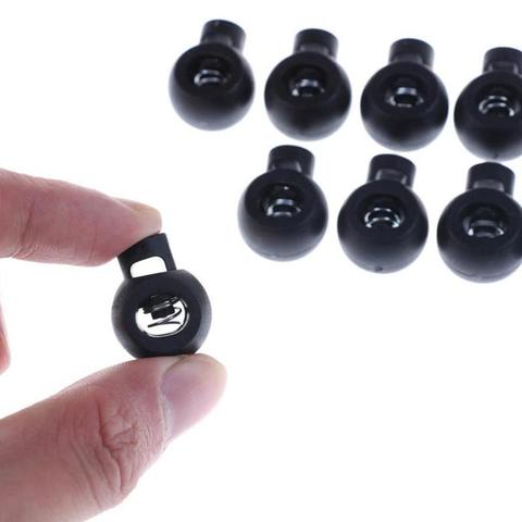 10Pcs Non-slip Elastic Shoe Lace Shoelace Buckle Stopper Rope Clip Clamp Paracord Cord Locks Easy Faster Shoes Reflective Buck ► Photo 1/6