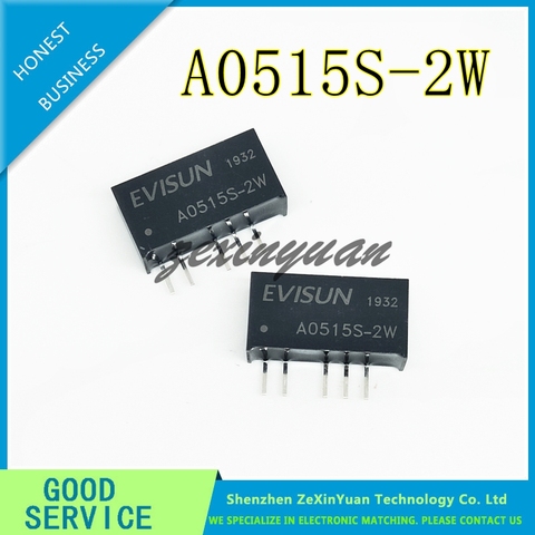 1PCS DC-DC A0515S-2W A0515S SIP5 NEW Boost power supply 5V turn Positive and negative 15V Isolated Power ► Photo 1/6