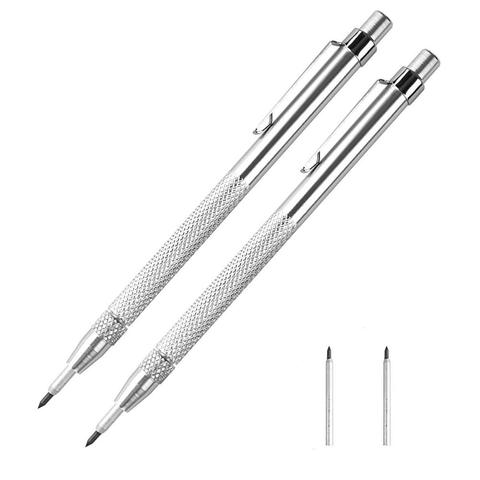 Magnet Aluminum Etch Engraving Pen Glass Ceramics Steel Tungsten Carbide Scriber with knurled aluminum handle Machining tools ► Photo 1/6