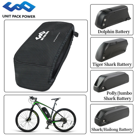 Water-Proof cover for Ebike Battery Dust-Proof Anti-mud Cover Bag for Hailong/Tiger Shark/Dolphin/Jumbo Style Lithium Batteries ► Photo 1/6