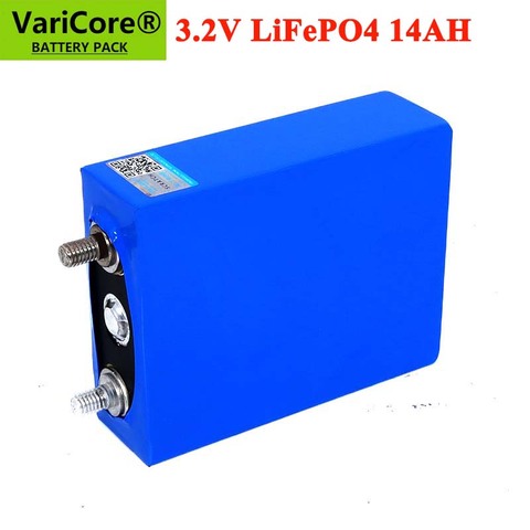 VariCore 3.2V 14Ah battery pack LiFePO4 phosphate 14000mAh for 4S 12V 24V Motorcycle Car motor batteries modification Nickel ► Photo 1/6