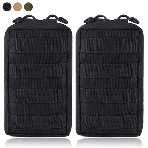 600D Tactical Molle Pouch Bag Utility EDC Pouch Bags Outdoor Waist Pack Phone Pouch Gadget Gear Bag Vest Backpack Hunting ► Photo 1/6