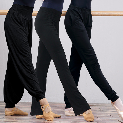 Women Yoga Pants High Waist Stretch Fitness Trousers Slim Running Sports Pants Ladies Dance Training Bell-bottoms ► Photo 1/6