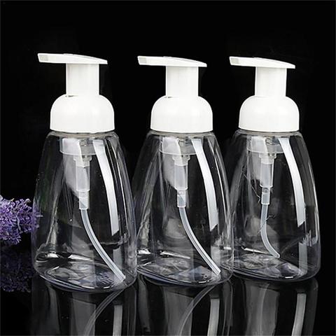 300ml Plastic Bottle Foam Pump Bottle Cleaning Bottle Hand Sanitizer Shampoo Dispenser Soap Liquid Bottle ► Photo 1/6