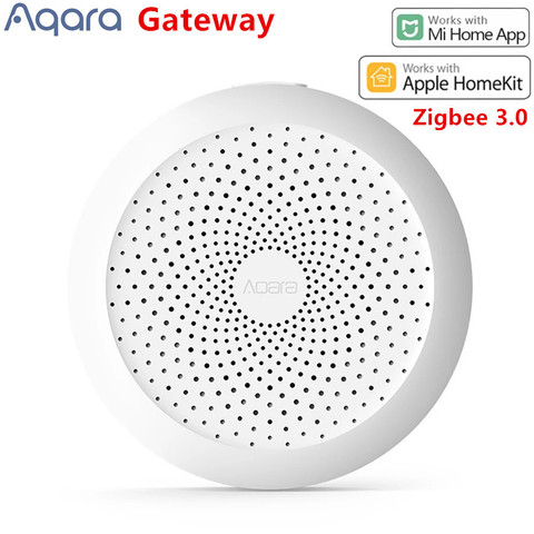 New Original Aqara Gateway M1S Hub RGB Led Night Light Wireless Zigbee 3.0 Connect Remote Work For Apple Homekit Mihome App ► Photo 1/6