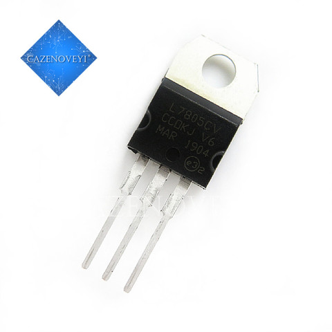 10pcs/lot L7805CV LM7805 MC7805 L7805 7805 TO-220 In Stock ► Photo 1/1