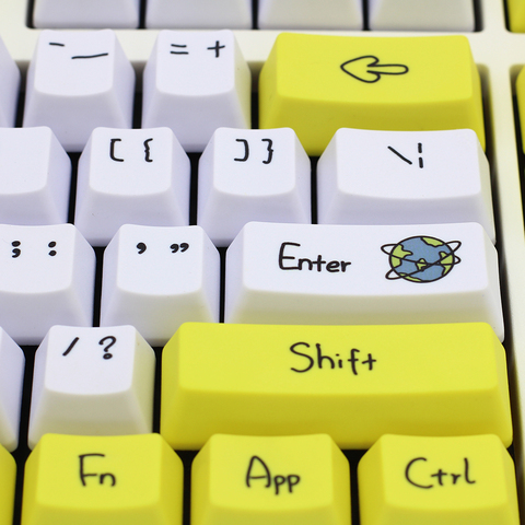 dye Subbed PBT Keycap 108 Keys OEM Profile Keycaps For MX Switches keyboard key cap ► Photo 1/6