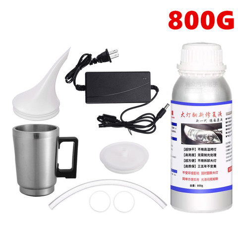 Chemical Polish Polymer Liquid Headlights Liquid Evaporator Chemical Repair Headlight Polish Set For Polishing The Headlights ► Photo 1/6