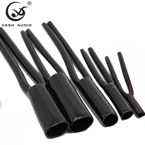 20pcs 5mm 6mm 7mm 9mm 13mm 16mm 18mm 19mm YIVO XSSH AUDIO DIY HiFi Cable Accessory No Shrinkable PVC Y Boot Spliter Tube Tubing ► Photo 1/6