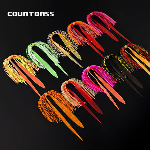 10 Bundles Silicone Rubber Skirt Trailer Replacement for Slider Jigs Tai  Kabura Octopus Madai Squid Snapper Jigging Fishing Lure - Price history &  Review, AliExpress Seller - countbass Fishing Tackles Store
