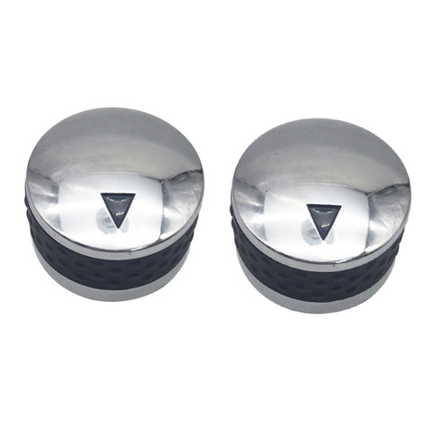 2PCS Gas BBQ Grill Stove Control Knob Handle Metal with Chrome Plated Rotary Switch Gas Appliance Valve Temperature Knobs ► Photo 1/6