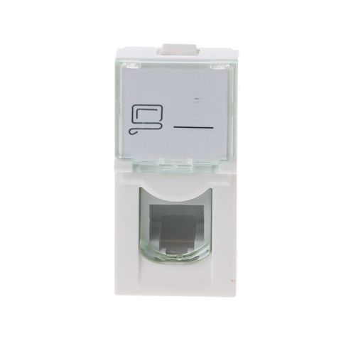 CAT6 Network Module Information Socket RJ45 8P8C Connector Adapter Keystone Jack Standard Wall Plate Small ► Photo 1/5