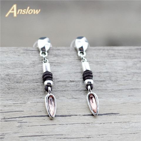 Anslow Fashion Jewelry Retro Vintage Bijoux Charms Coffee Beans Drop Earrings For Women Lady Female Wedding Party Gift LOW0010AE ► Photo 1/6