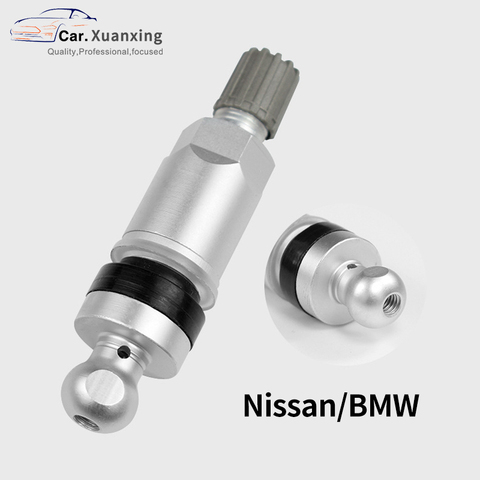 TPMS-14 Tire Valve For Nissan BMW X5 Mitsubishi Aluminum alloy Valve Stem Tire Sensor Kit TPMS Tire pressure sensor Valves ► Photo 1/5