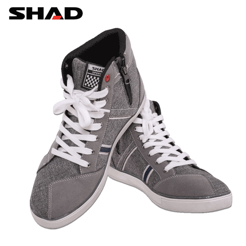 Fashion Casual SHAD Motorbike Riding Shoes Breathable Biker Boots Motorcycle Boots Street Racing Men Women Bota ► Photo 1/6