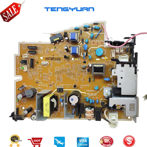 USED-90% new original for for HP P1102 p1106 p1108 p1102w power supply board RM1-7595 110V RM1-7596 220V printer parts on sale ► Photo 1/6