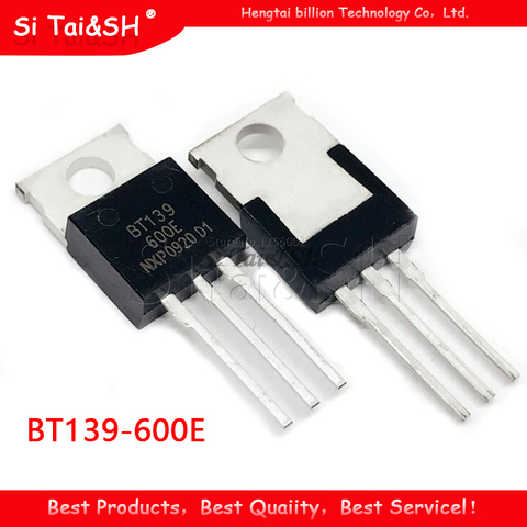 10PCS BT139-600E TO220 BT139-600 TO-220 BT139 139-600E new and  original IC ► Photo 1/1
