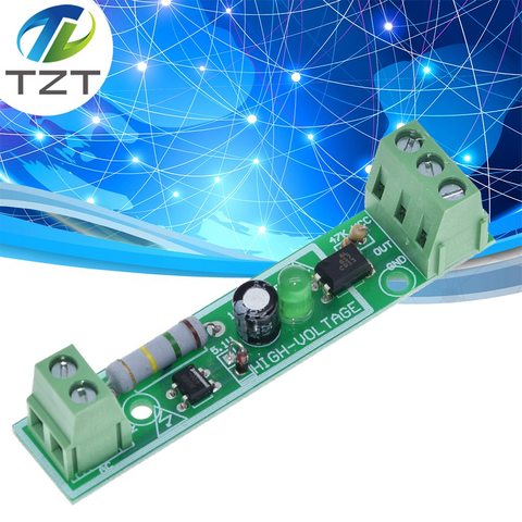 1-Bit AC 220V Optocoupler Isolation Module Voltage Detect Board Adaptive 3-5V For PLC PC817 Isolamento Fotoaccoppiatore Module ► Photo 1/6