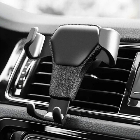 Gravity Car Holder For Phone Air Vent Clip Mount Mobile Cell Stand Smartphone GPS Support For Huawei For Xiaomi ► Photo 1/6