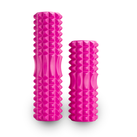 33/45cm Yoga Column Blocks Foam Roller Muscle Training Massage Fitness Equipment Pilates Gym Exercises Hollow Relaxation Roller ► Photo 1/6