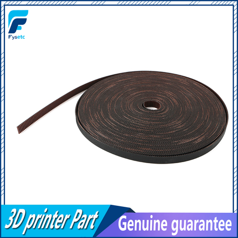 GATES-LL-2GT 2GT Belt Opened Fiberglass Rubber GT2 Timing Belt 2GT-6 L 2M 5M Width 6mm For Prusa I3 MK3 MK3S Ender-3 CR10 ANET ► Photo 1/6