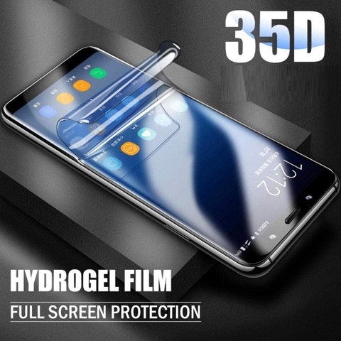 Full Protective Screen Hydrogel Film On The For Samsung Galaxy S 10 E J 4 6 3 5 7 A 6 8 Plus 2017 2022 Cover Protector Film ► Photo 1/6