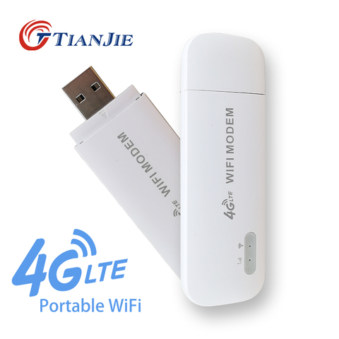 Mini 4G USB Modem VPN Unlock LTE Wifi Router Car Network Stick Mobile SIM Card Dongle Passby Unlimited Hotspot IMEI can changed ► Photo 1/6