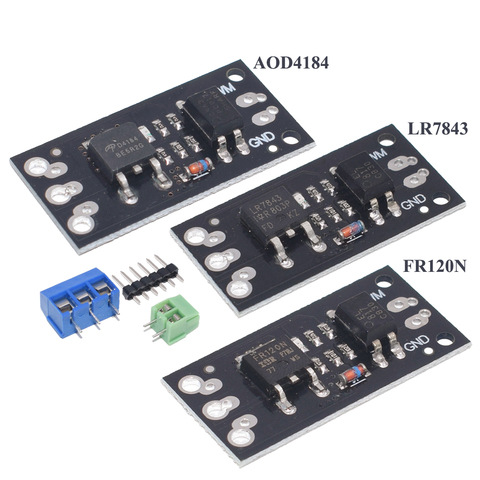 FR120N LR7843 AOD4184 D4184 Isolated MOSFET MOS Tube FET Module Replacement Relay 100V 9.4A 30V 161A 40V 50A Board Module ► Photo 1/4