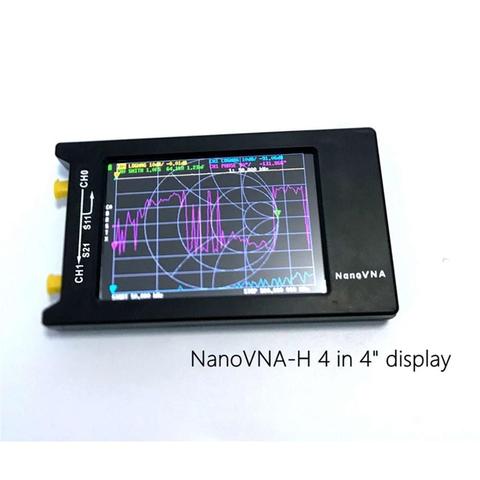 2022 NanoVNA-H4 4inch LCDHF VHF UHF UV Vector Network Analyzer Antenna Analyzer ► Photo 1/6