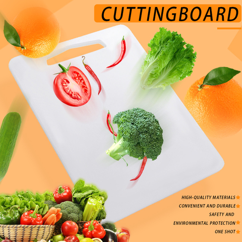 Durable PP Cutting Board Non-slip Vegetable Fruit Chopping Board for Home Kitchen Camping SP99 ► Photo 1/5