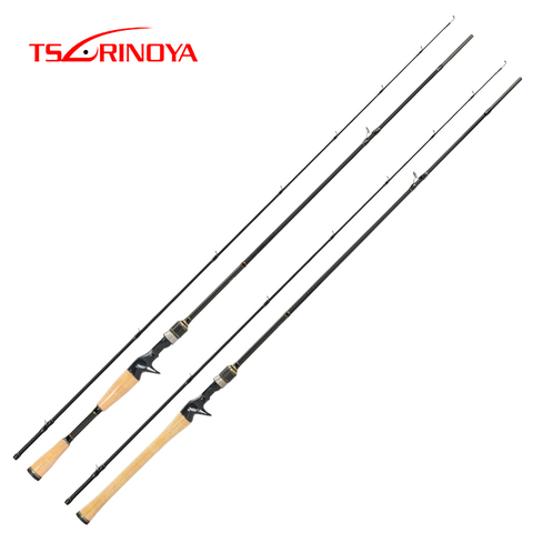 TSURINOYA PROFLEX II Casting Fishing Rod 1.89m 1.95m 2.13m 2 Section UL/ML/M Power Fast Action Carbon Fishing Pole Vara De Pesca ► Photo 1/6