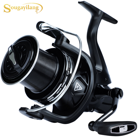 Sougayilang Fishing Reel 10000/11000/12000 Series Surf Fishing Reel Ultra  Smooth Powerful Spinning Reel for Saltwater Freshwater - Price history &  Review, AliExpress Seller - Sougayilang Co Ltd Store