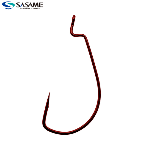 Japan SASAME Wide Gape Offset Hooks Rock Fishing Hooks Texas Rig Lure Hook Worm Hooks Bass Barbed Carp Fishing Hooks Wide Crank ► Photo 1/1